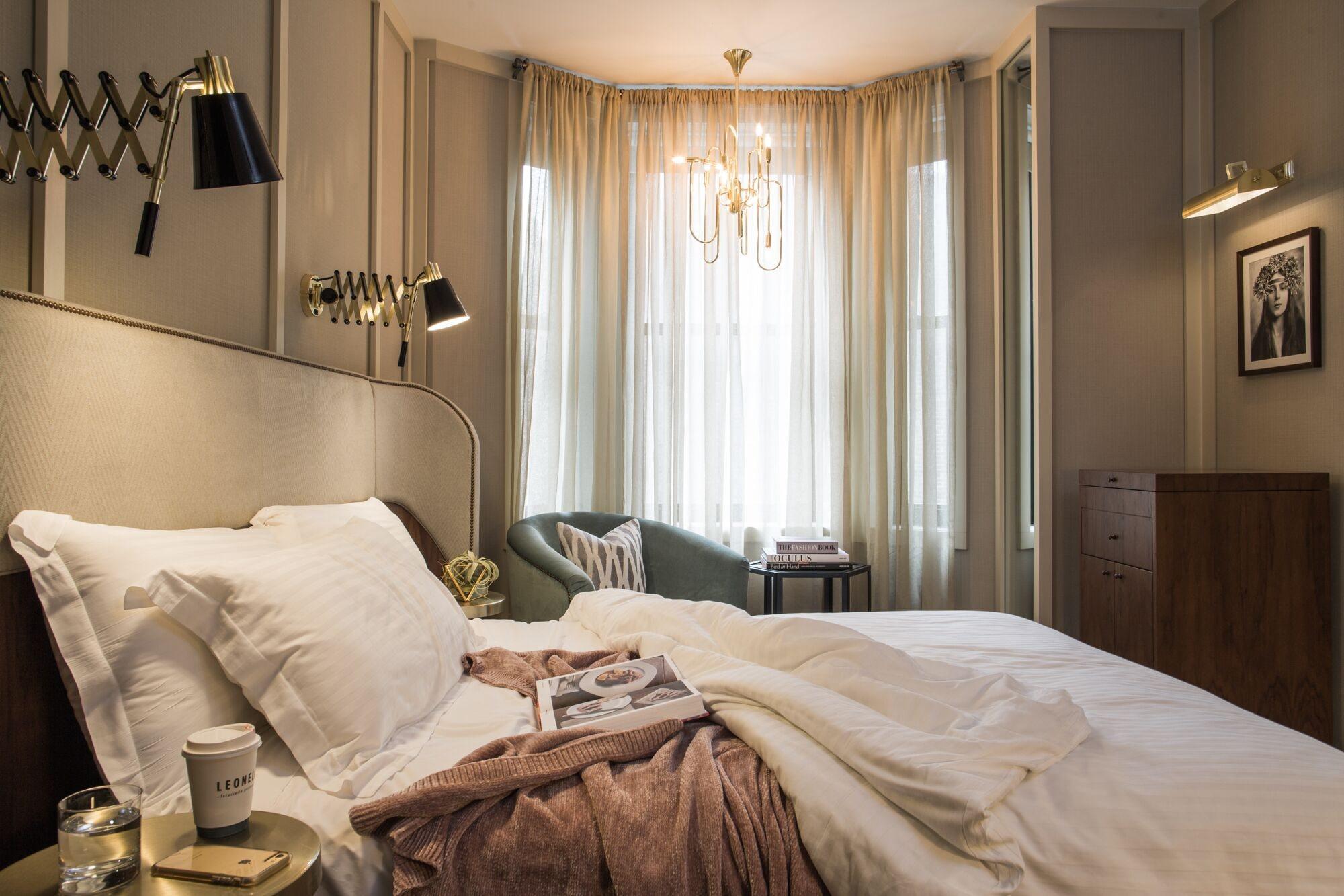 Hotel The Evelyn Nomad New York Esterno foto A bedroom at the hotel